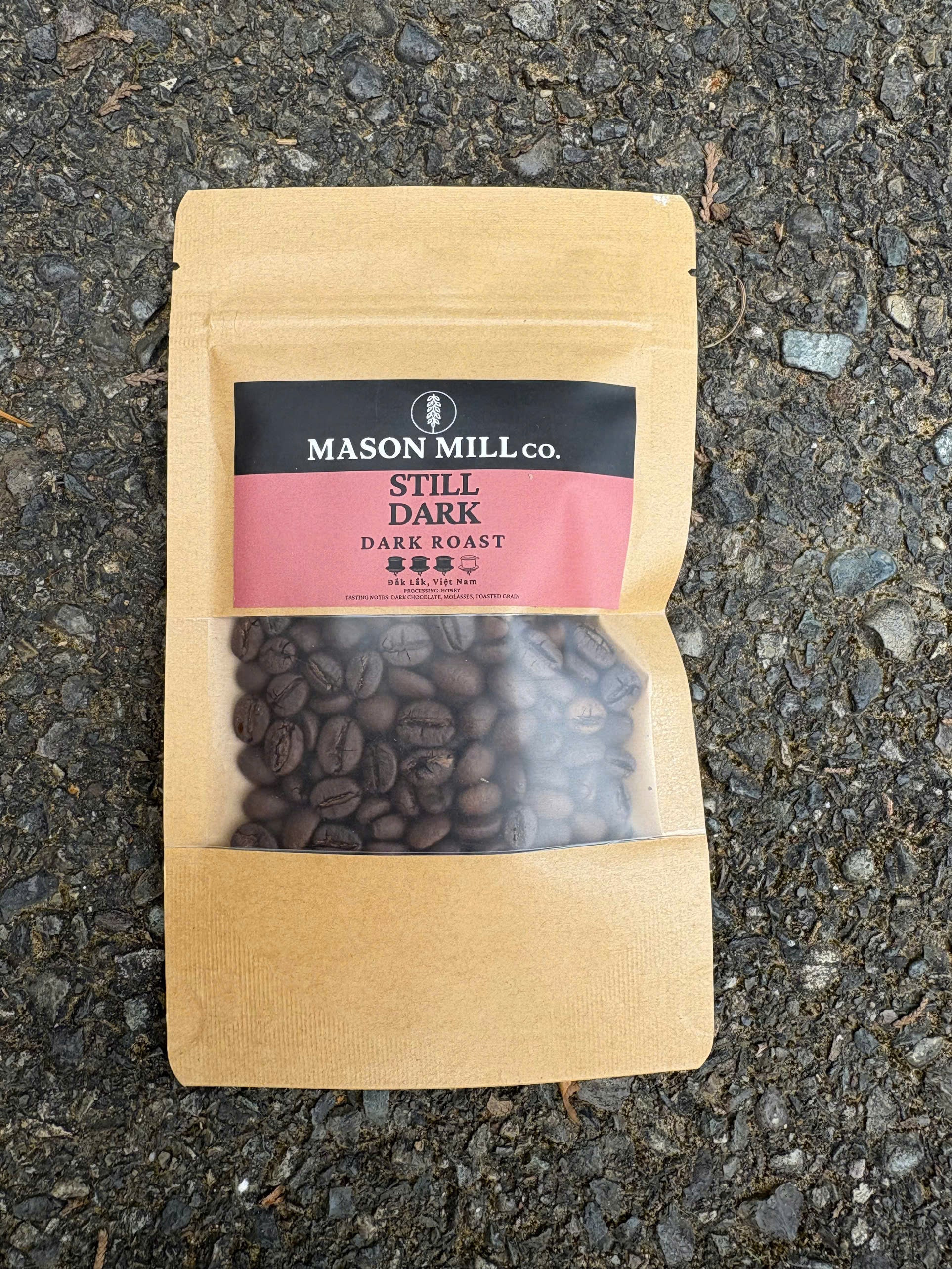 Still Dark (50g) – Dark Roast 100% Robusta, Đắk Lắk, Việt Nam