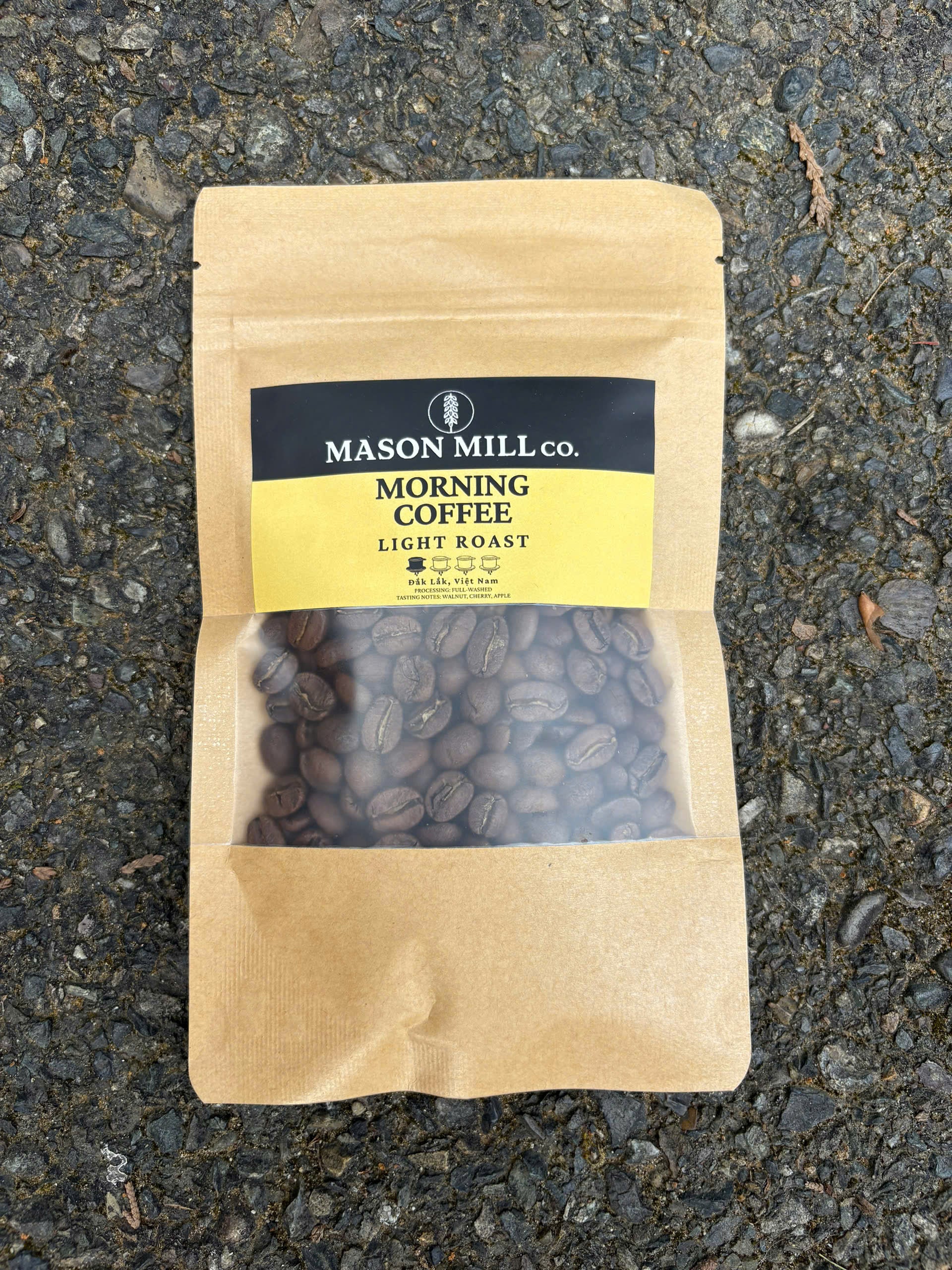 Morning Coffee (50g) – Light Roast, 100% Arabica, Đắk Lắk, Việt Nam