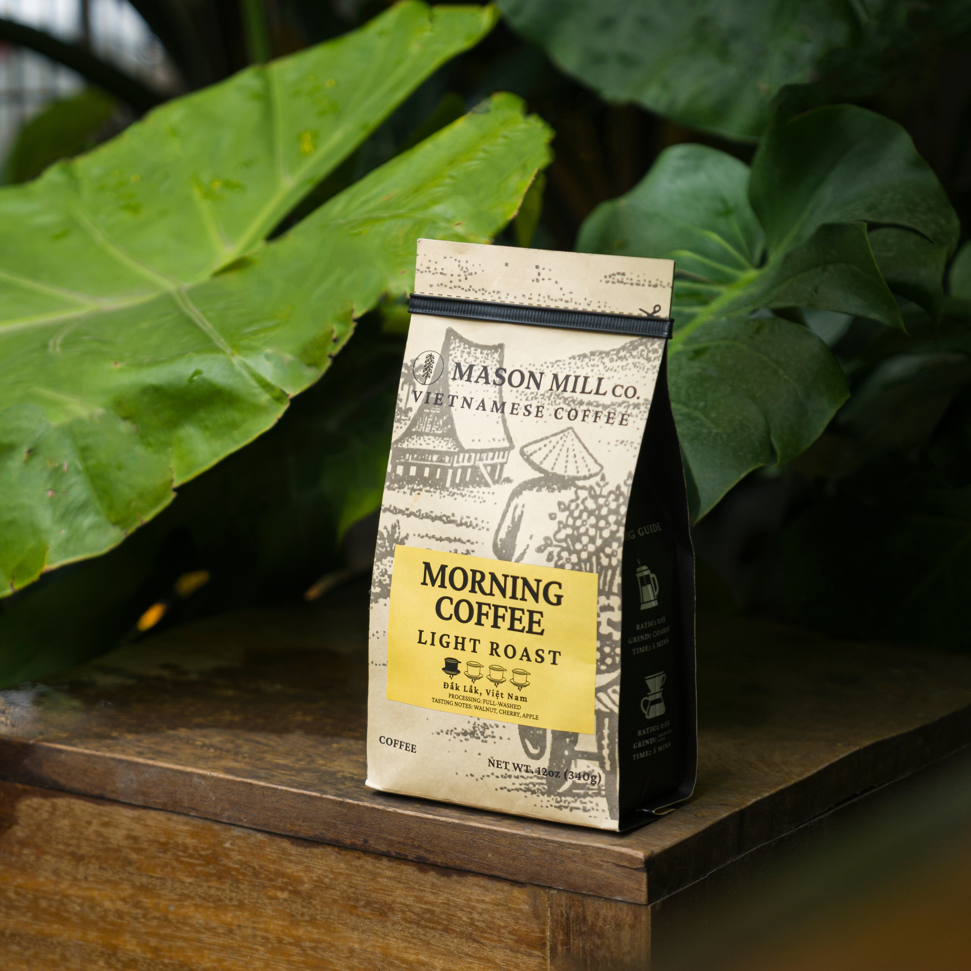Morning Coffee – Light Roast, 100% Arabica, Đắk Lắk, Việt Nam