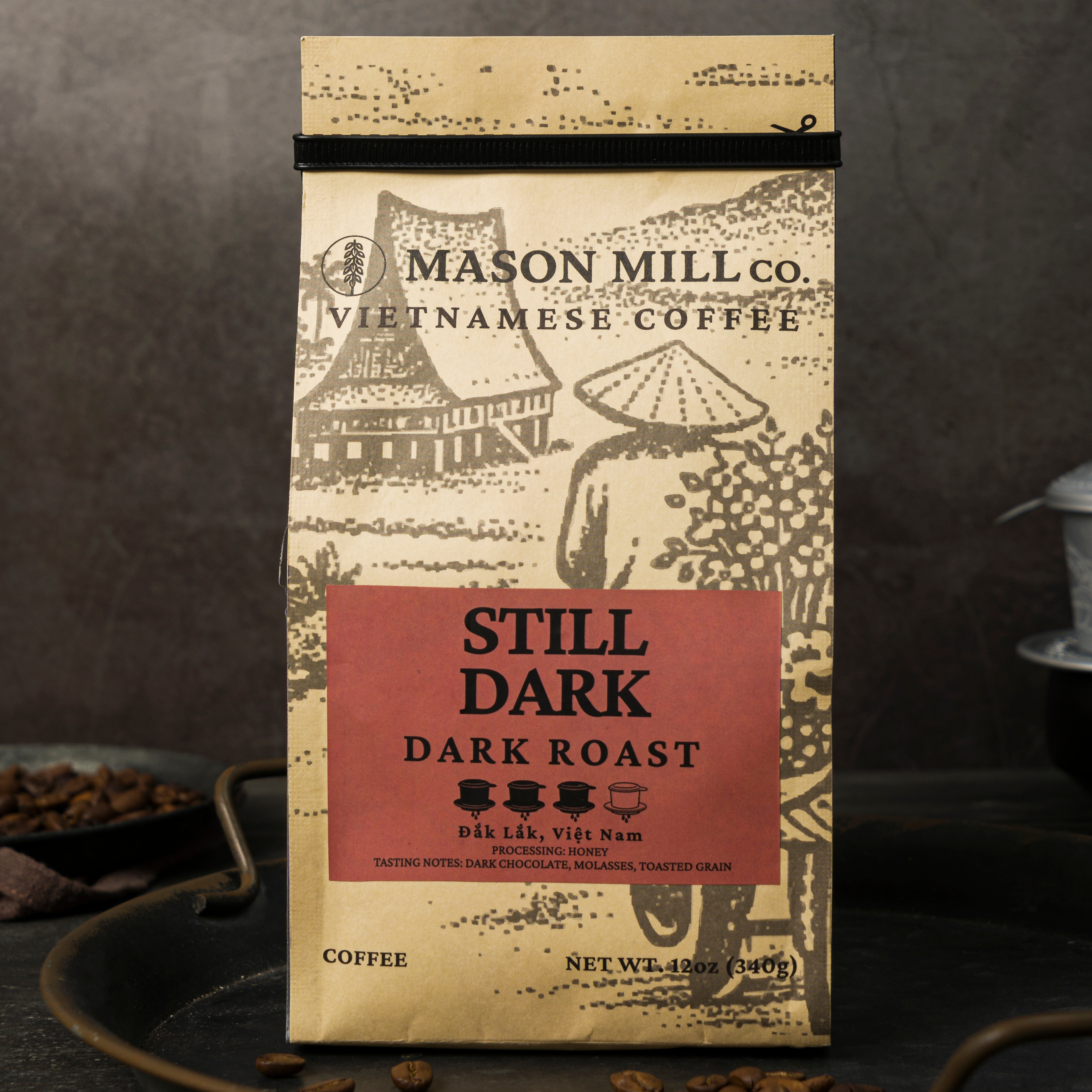 Still Dark – Dark Roast 100% Robusta, Đắk Lắk, Việt Nam